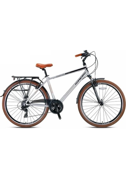 Cx 300 28 Hd 18 Şehir Bisikleti Mat Gri- Siyah-Kahverengi
