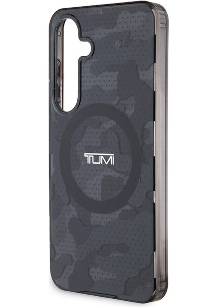 Galaxy S24 Uyumlu Kılıf Tumı Lisanslı Magsafe Özellikli Buzlanmış Saydam Ağ Kamuflajı Desenli Gri fırsatları