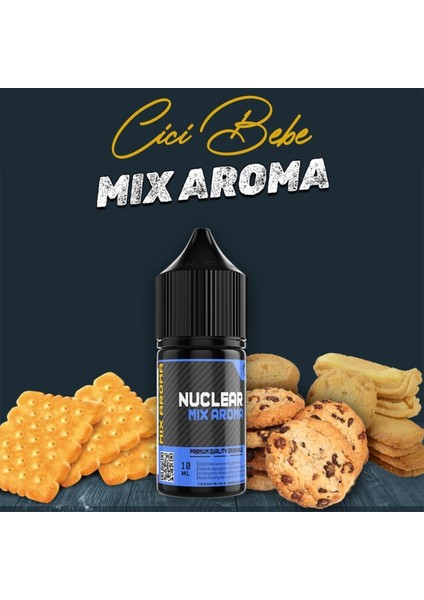 Mix Aroma Cici Bebe Bebe Bisküvisi Gıda Aroması 10 ml