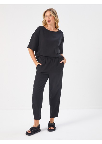 Beli Lastikli Kargo Cepli Comfort Fıt Pantolon 68547