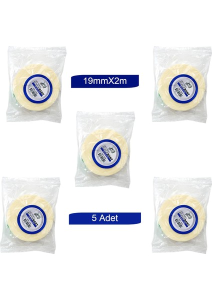 Gen Of Çift Taraflı Köpük Bant 19 mm x 2 M GEN 8006 5 Adet