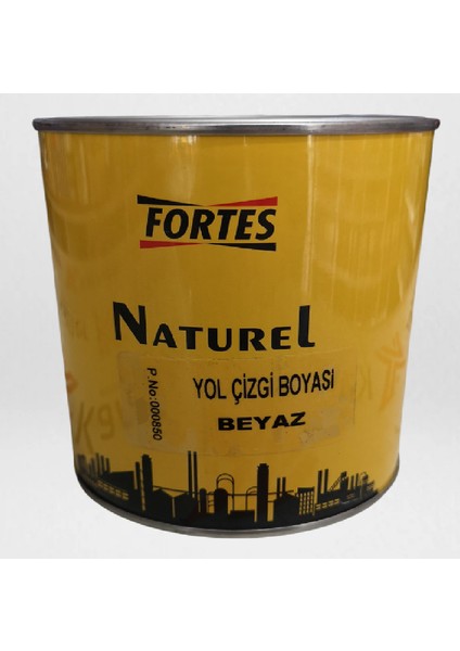 Fortes Yol Çizgi Boyası Lastik Yanak Boyası
