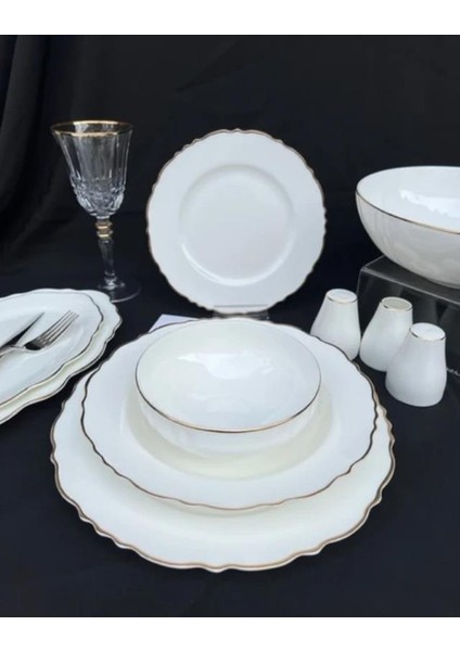 Victoria Gold 56 Parça Yemek Takımı fiyatları