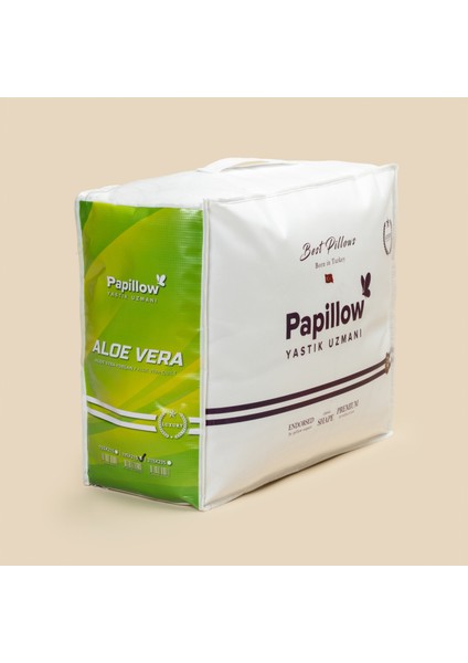 Papıllow Luxury Aloe Vera Yorgan 155X215 Tek Kişilik Aloe Veralı Yorgan