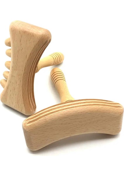 Madero Terapi & Selülit Ahşap Masaj T Aparatı fırsatları