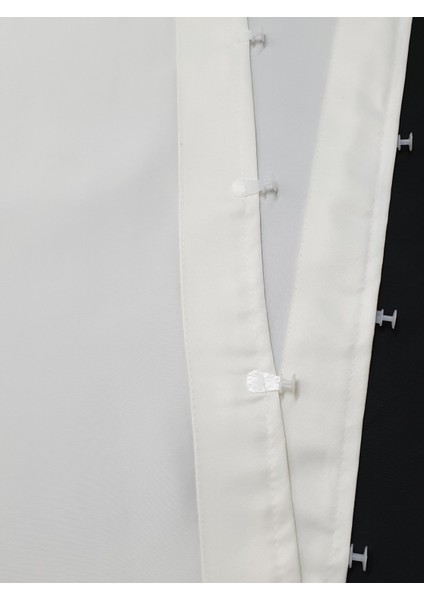 Taç Lüx Atlas Saten Krem Güneşlik Perde - 550 x 280 cm fırsatları