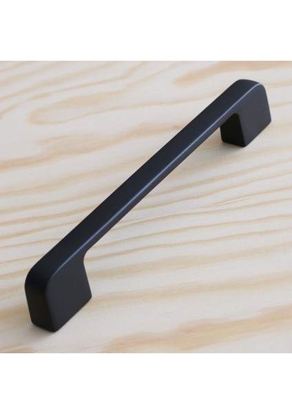 Mobilya Kulp Mutfak Dolabı Çekmece Dolap Kulpları Kapak Kulpu Kulbu Siyah 128 mm Metal