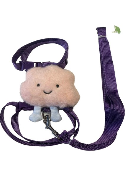 Clouds Kedi ve Köpek Gezdirme ve Göğüs Tasma Seti (Göğüs: 30 cm - 50 Cm)