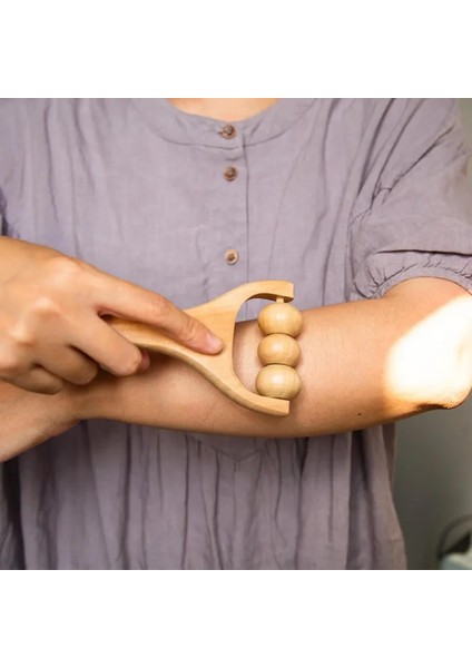 Madero Terapi & Selülit Ahşap Yüz Masaj Rulosu Model 3 modelleri