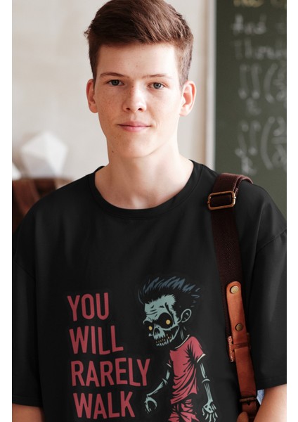 You Will Rarely Walk Alone Yazılı Kapüşonlu Sweatshirt, Unisex Oversize Komik Taraftar Baskı Hoodie fiyatları