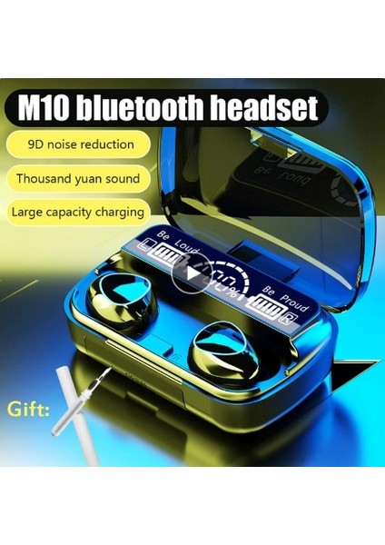 M10 Bluetooth Dijital Kulakiçi Kulaklık