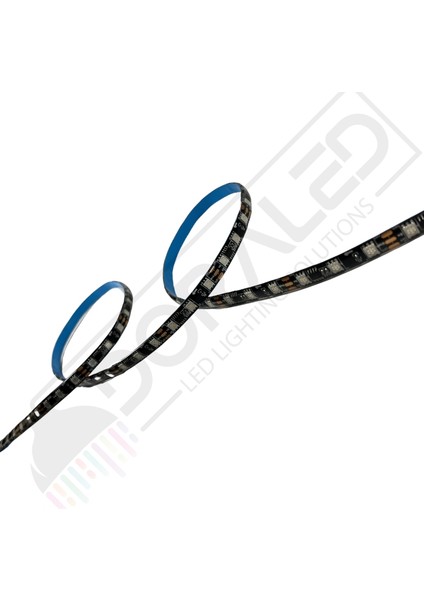 WS2811 ARGB Adreslenebilir Pixel Şerit Led IP65 5M 60Led Magic Led