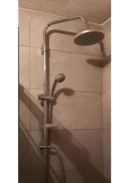 Tandem Banyo+Lavabo Bataryası VE TEMA 53250 Tepe Duş Seti