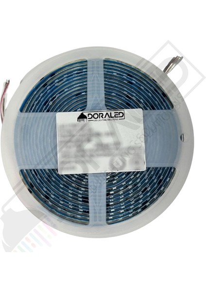 5V Şerit LED 2835 Mavi 5 Volt Şerit LED (IP20) (5 Metre)