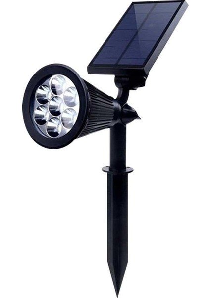 Solar Kazıklı Çim Armatürü Amber 7W