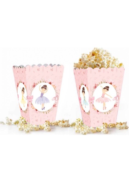 Balerin Temalı Mısır Kutusu 8 Adet