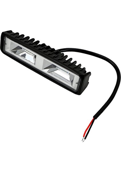 Beyaz LED Off Road Sis Panjur Farı Çalışma Lambası 12 LED 10-30V 18W