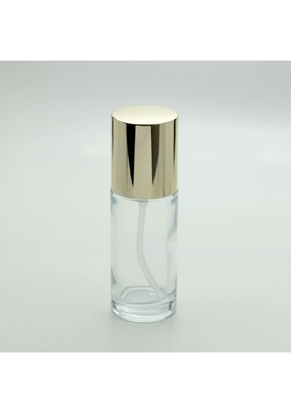 Losyon Ve Krem Şişesi 50 Ml 3 Adet Boş Şeffaf Gri Kapaklı