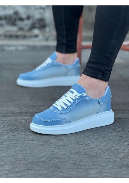 Wagoon WG018 Buz Mavi Erkek Casual Ayakkabı