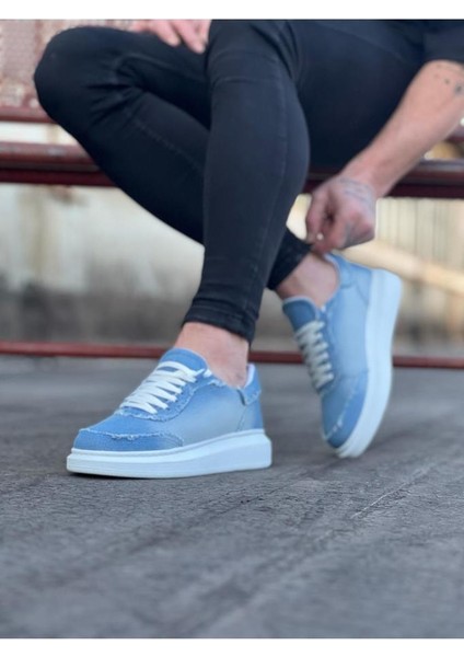 Wagoon WG018 Buz Mavi Erkek Casual Ayakkabı