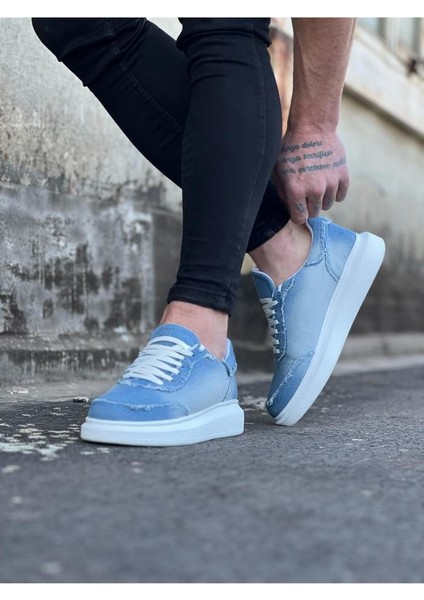 Wagoon WG018 Buz Mavi Erkek Casual Ayakkabı