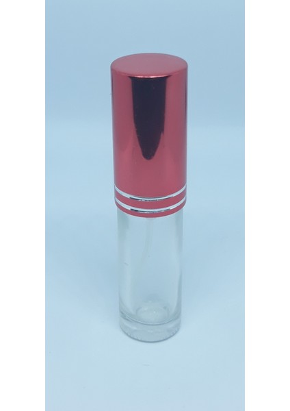 Parfüm Şişesi 5 ml (3 Adet) Sarı Metal Sprey ve Kapak Boş