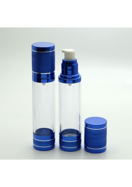 Krem ve Losyon Şişesi 50 ml (4 Adet) (TEKRAR DOLDURULABİLİR) Boş Airless Şişe