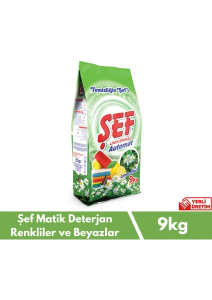 Şef Matik 9kg. Bahar Esintisi