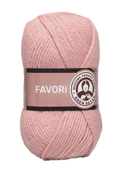 Favori Örgü Ipi Pembe (121)