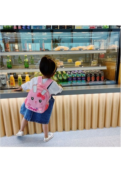 Çocuk Sırt Çantası Karikatür Sevimli Tavşan Anaokulu Küçük Okul Çantası Bebek Sırt Çantası (Yurt Dışından) indirimleri