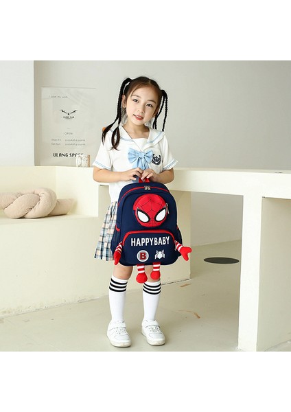 Karikatür Çocuk Okul Çantaları, Anaokulu Ilkokul Öğrencileri, Hafif Küçük Sırt Çantaları, Sevimli Erkek ve Kız Büyük Kapasiteli Sırt Çantaları (Yurt Dışından) modelleri