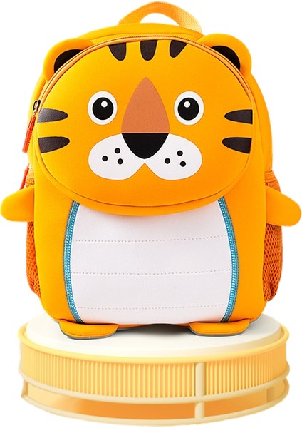 Yeni Neopren Malzeme Çocuk Çantası Karikatür Sevimli 3D Üç Boyutlu Şekil Anaokulu Küçük Okul Çantası Hafif Sırt Çantası Çıkıyor (Yurt Dışından)