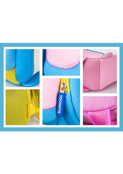 Yeni Neopren Malzeme Çocuk Çantası Karikatür Sevimli 3D Üç Boyutlu Şekil Anaokulu Küçük Okul Çantası Hafif Sırt Çantası Çıkıyor (Yurt Dışından) indirimleri