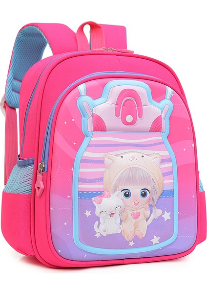 Çocuk Okul Çantaları 4-8 Yaşında Anaokulu Sırt Çantası Büyük Kapasiteli Su Geçirmez Birinci Sınıf Dinozor Okul Çantası Ilkokul Öğrenci Sırt Çantası (Yurt Dışından)