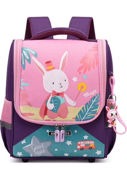 Yeni Anaokulu Okul Çantaları Çocuk Karikatür Sevimli Bebek Yükünü Azaltan Sırt Çantaları Erkek ve Kız Hafif Küçük Okul Çantaları (Yurt Dışından)