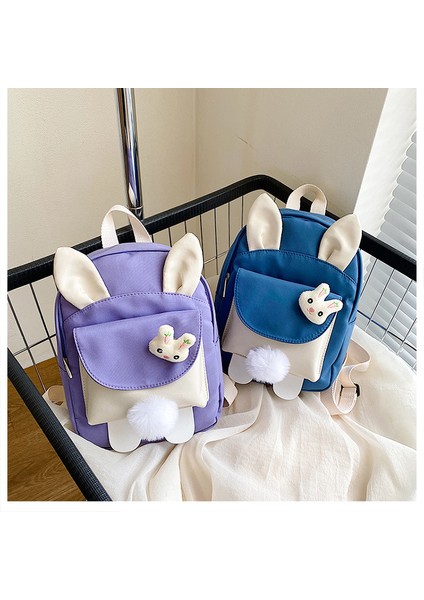 Karikatür Sevimli Ins Tarzı Tavşan Kulakları Çocuk Anaokulu Sırt Çantası Küçük Taze Moda Hafif Sırt Çantası (Yurt Dışından) fiyatları