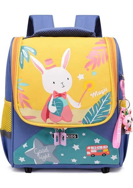 Yeni Anaokulu Okul Çantaları Çocuk Karikatür Sevimli Bebek Yükünü Azaltan Sırt Çantaları Erkek ve Kız Hafif Küçük Okul Çantaları (Yurt Dışından)