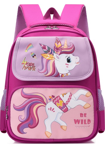 Yeni Moda Ilköğretim Okul Sırt Çantası Karikatür Sevimli Anaokulu Okul Çantası Hafif Erkekler ve Kızlar Için Sırt Çantası Azaltma (Yurt Dışından)