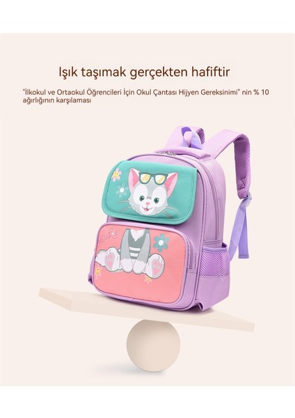 Yeni Moda Ilköğretim Okul Sırt Çantası Karikatür Sevimli Anaokulu Okul Çantası Hafif Erkekler ve Kızlar Için Sırt Çantası Azaltma (Yurt Dışından) indirimleri