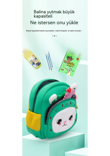 1-7 Yaş Arası Erkek ve Kız Çocukları Için Anaokulu Okul Çantaları, Karikatür Sevimli Okul Çantaları, Çocuk Okul Çantaları (Yurt Dışından) fırsatları