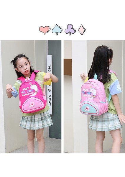 Ilkokul Öğrencisi Karikatür Sevimli Anaokulu Erkek ve Kız Hafif Sırt Çantası Omurga Koruması ve Yük Azaltma Çocuk Sırt Çantası (Yurt Dışından) modelleri