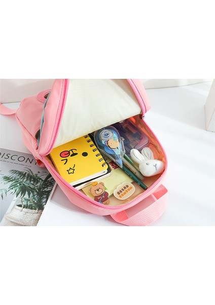 Sırt Çantası Sevimli Çocuk Okul Öncesi Naylon Okul Çantası Karikatür Peluş Kız Anaokulu Hafif Küçük Sırt Çantası (Yurt Dışından) fiyatları