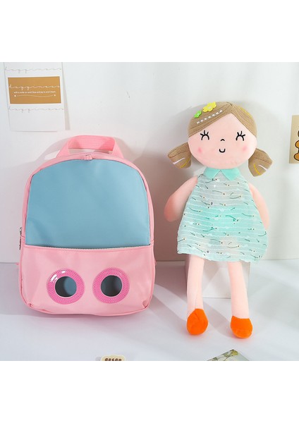 Sırt Çantası Sevimli Çocuk Okul Öncesi Naylon Okul Çantası Karikatür Peluş Kız Anaokulu Hafif Küçük Sırt Çantası (Yurt Dışından) indirimleri