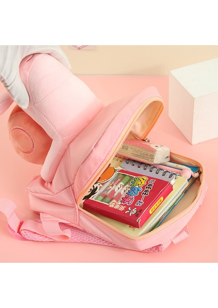 Karikatür Peluş Salyangoz Sevimli Çocuk Sırt Çantası Anaokulu Kız Bebek Hafif Moda Sevimli Sırt Çantası (Yurt Dışından) fırsatları