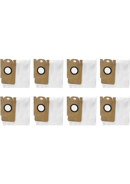 xiaomi Lydsto G2 Robot Süpürge Çöp Torbası İçin 8 Adet Toz Torbası (Yurt Dışından)