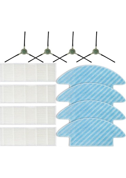 lefant M210 M210S M210B M210P M213 İçin Yan Fırça Hepa Filtre Paspas (Yurt Dışından)