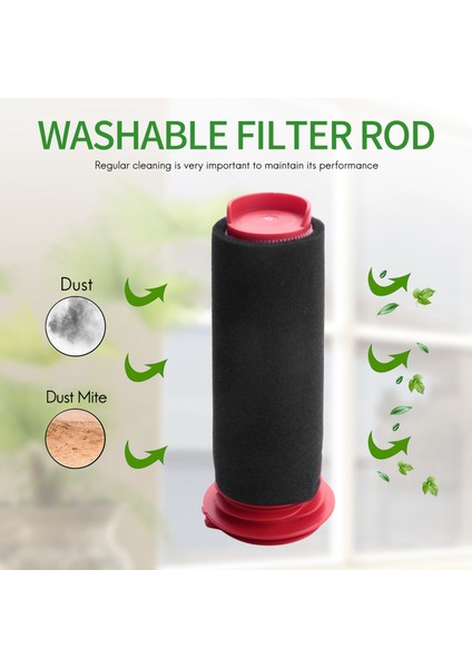bosch Athlet Schnurlose Staubsauger İçin 2 Stück Waschbare Filtre (Yurt Dışından)