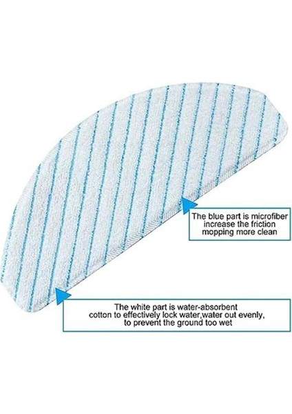 ecovacs Deebot Ozmo T10 İçin 10PCS Silme Paspas Bezi Pedleri (Yurt Dışından) fırsatları