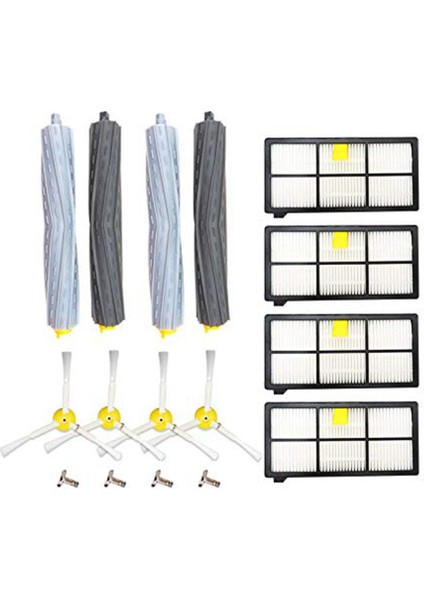 irobot Roomba İçin Yedek Parçalar Ana Fırça Yan Fırça Hepa Filtresi (Yurt Dışından)