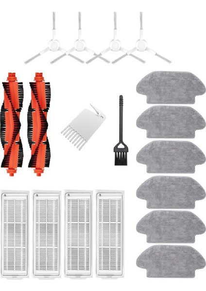 xiaomi Mijia STYTJ02YM Beyaz İçin 18 Adet Robot Vakum Aksesuarları (Yurt Dışından)